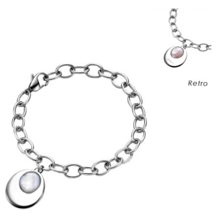 Bracciale Breil Donna Duplicity in Acciaio Madreperla TJ1028 - TJ1028